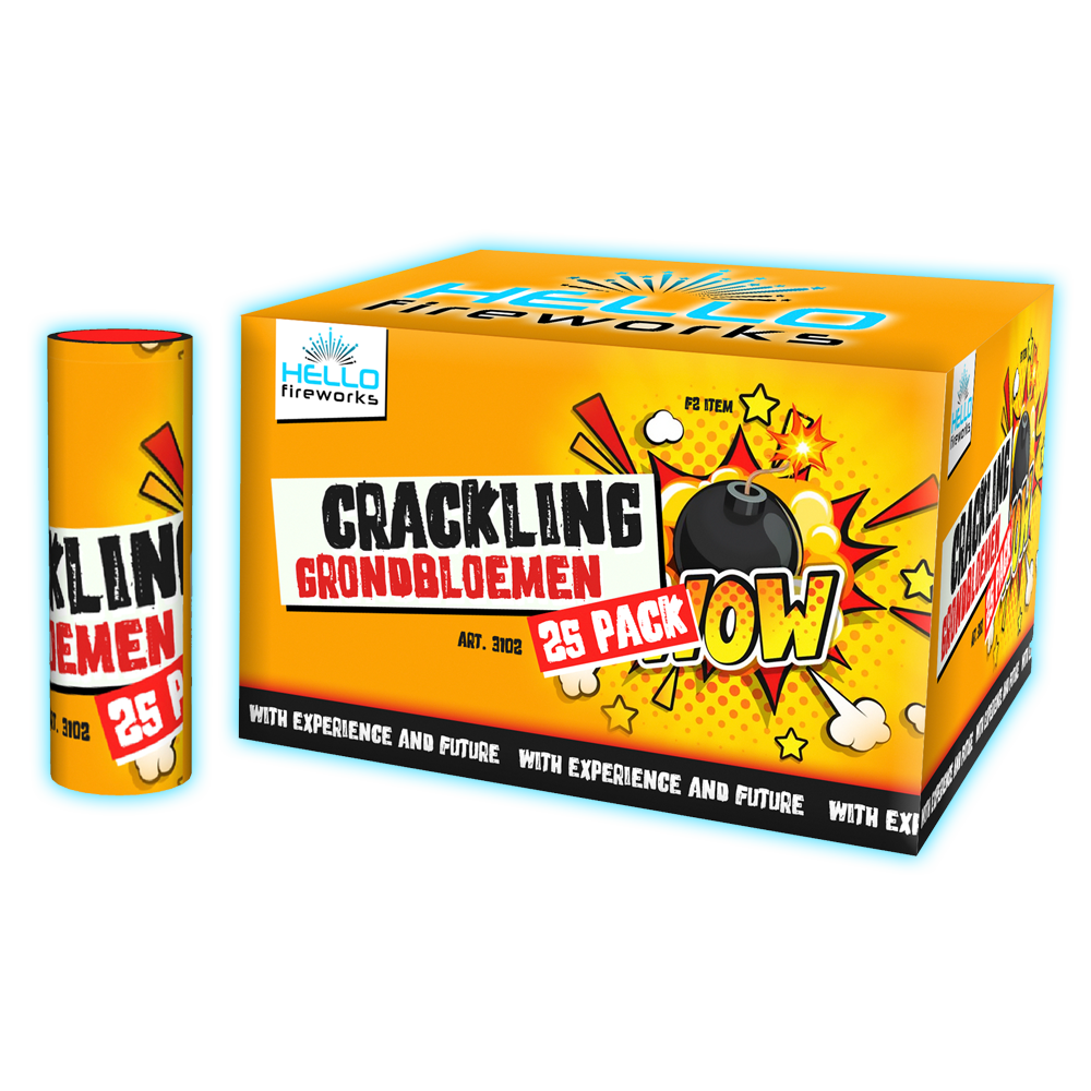 Crackling Grondbluemen 25 Stk