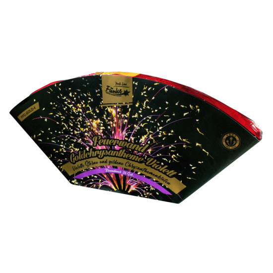 Funke Feuerwand Goldchrysantheme-Violett