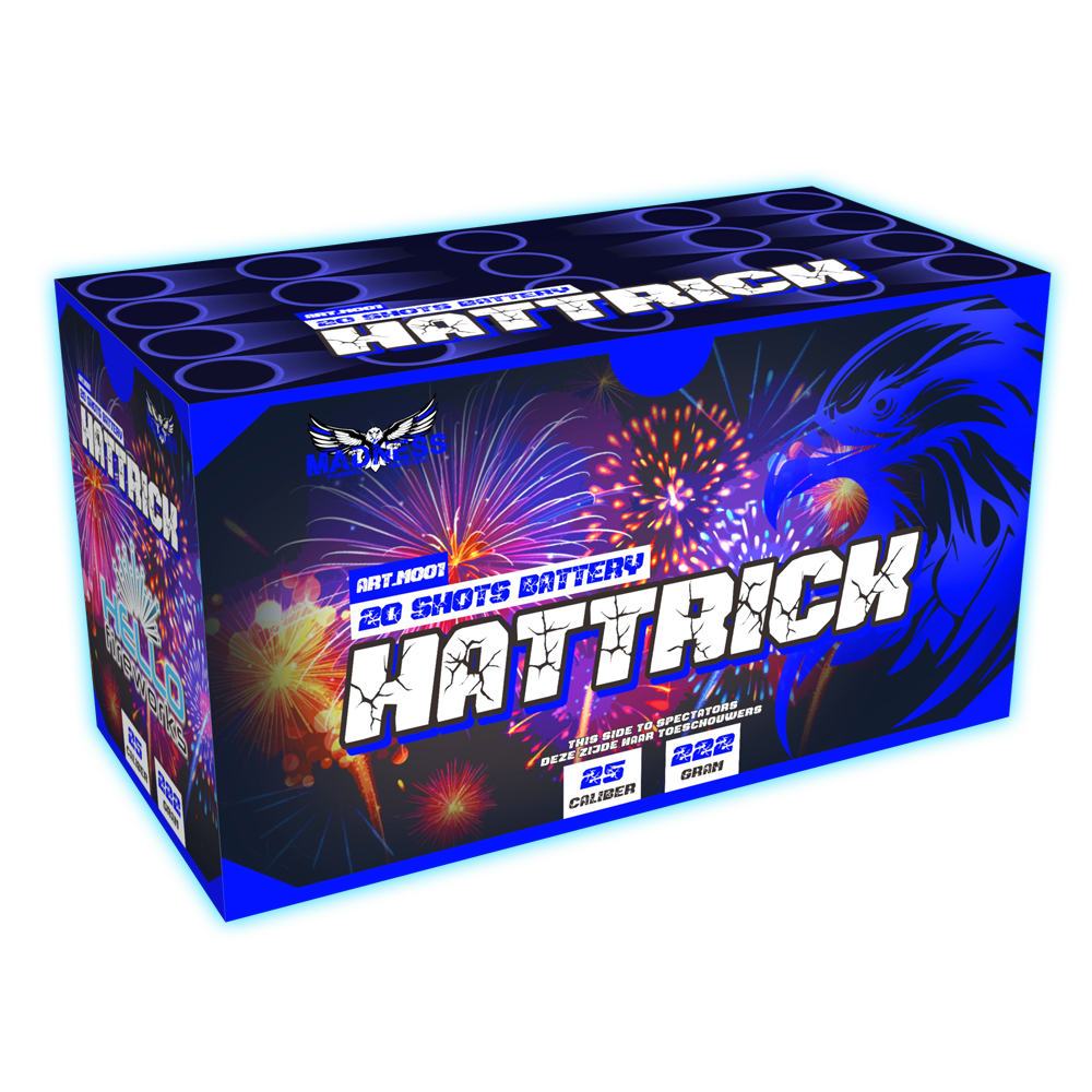 FEUERWERK 4ER PAKET: BARCELONA, HYPERRR, FREQUENCER & HATTRICK