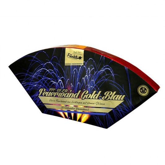 Funke Feuerwand Gold -Blau