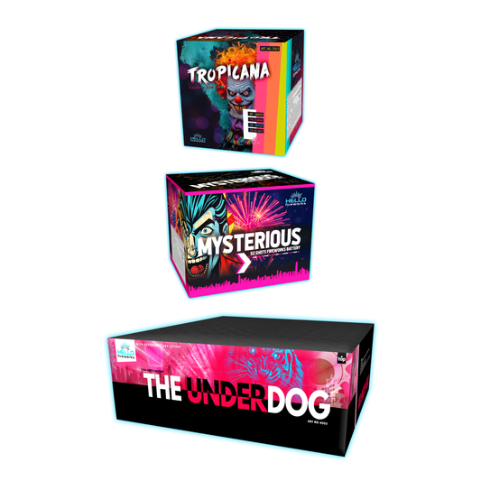 Triple Paket: The Underdog + Tropicana + Mysterious