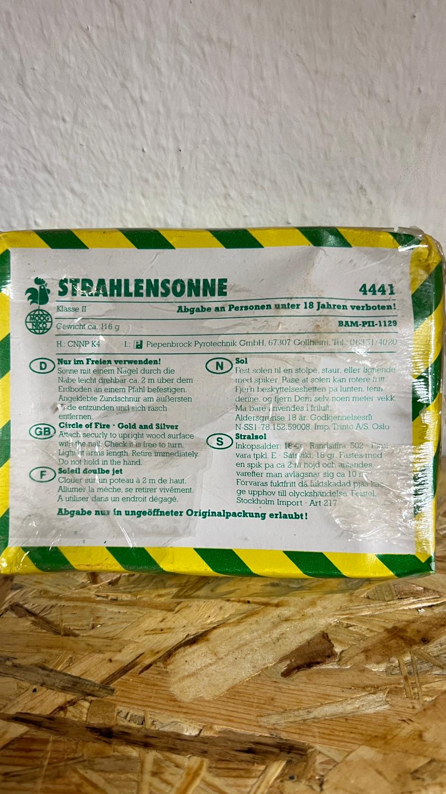 Strahlensonne 2 Stk