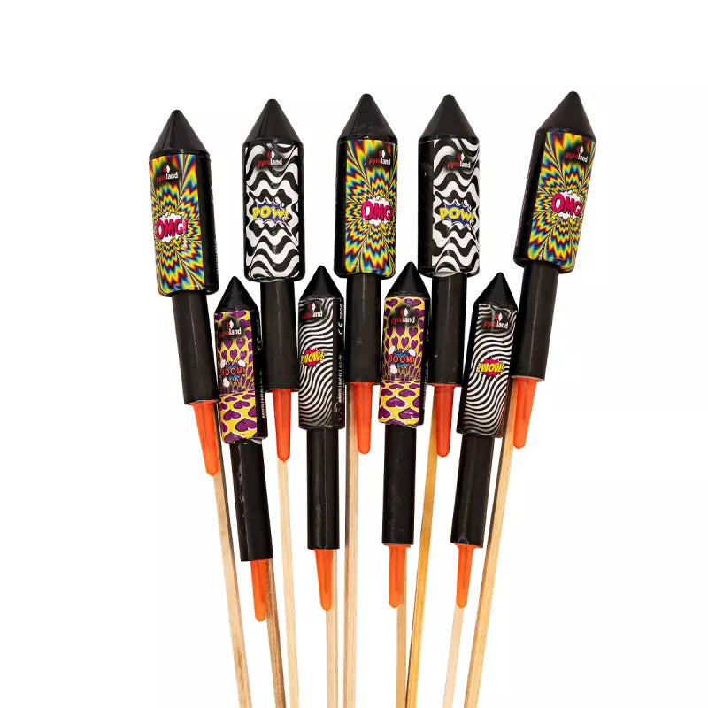 DRAGON MOON – Raketensortiment (99-teilig)