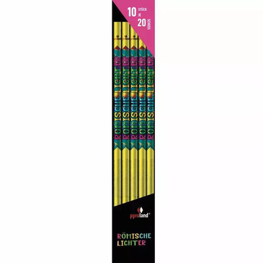 Römische Lichter 20-Schuss, 10er Packung